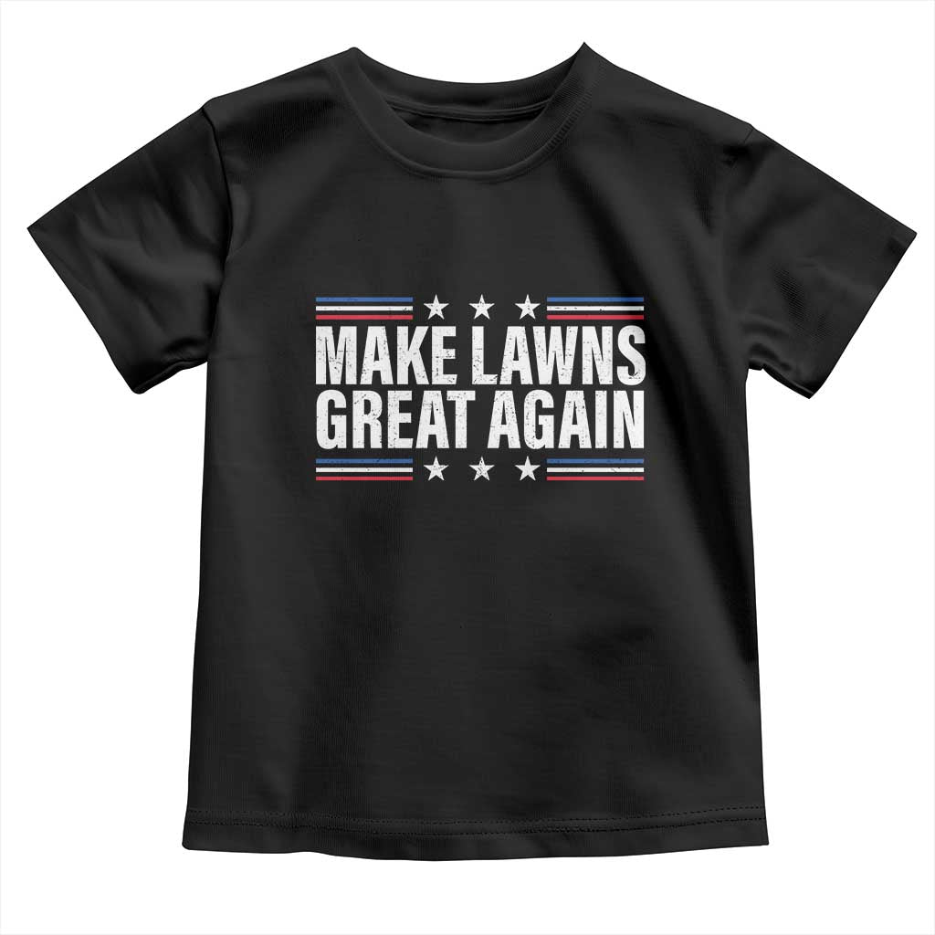 Funny Make Lawns Great Again Toddler T Shirt Lawn Mower Dad Gardener - Wonder Print Shop