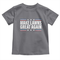 Funny Make Lawns Great Again Toddler T Shirt Lawn Mower Dad Gardener - Wonder Print Shop