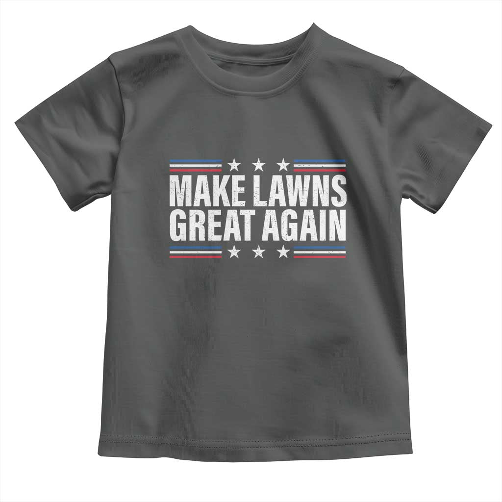 Funny Make Lawns Great Again Toddler T Shirt Lawn Mower Dad Gardener - Wonder Print Shop