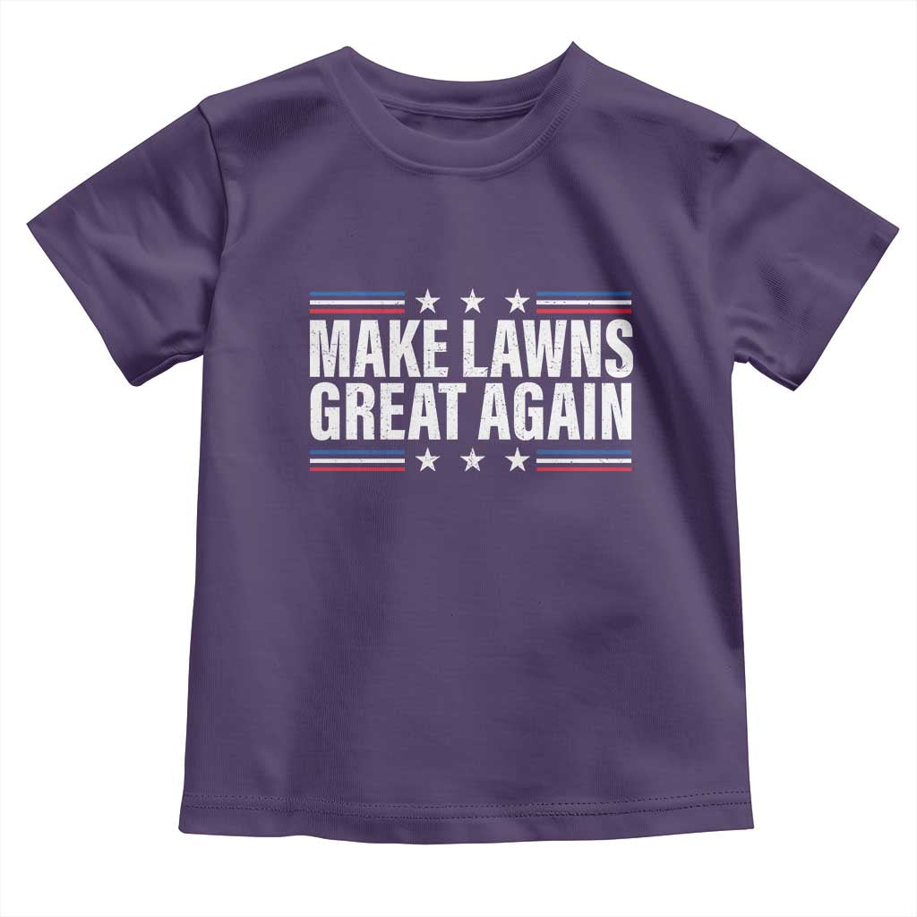 Funny Make Lawns Great Again Toddler T Shirt Lawn Mower Dad Gardener - Wonder Print Shop