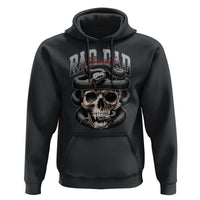 Funny Rad Dad Society Hoodie Dad Life Skull Snake Fathers Day