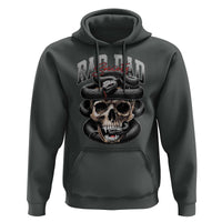 Funny Rad Dad Society Hoodie Dad Life Skull Snake Fathers Day