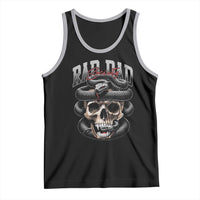 Funny Rad Dad Society Tank Top Dad Life Skull Snake Fathers Day
