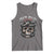 Funny Rad Dad Society Tank Top Dad Life Skull Snake Fathers Day