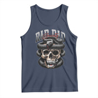Funny Rad Dad Society Tank Top Dad Life Skull Snake Fathers Day
