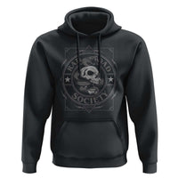 Funny Rad Dad Society Hoodie Vintage Skull Snake Fathers Day