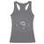 Funny Rad Dad Society Racerback Tank Top Vintage Skull Snake Fathers Day