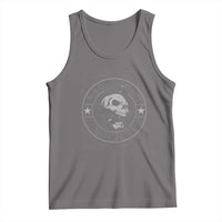 Funny Rad Dad Society Tank Top Vintage Skull Snake Fathers Day