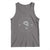 Funny Rad Dad Society Tank Top Vintage Skull Snake Fathers Day