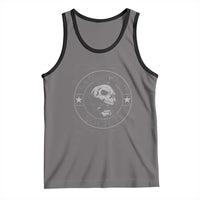 Funny Rad Dad Society Tank Top Vintage Skull Snake Fathers Day
