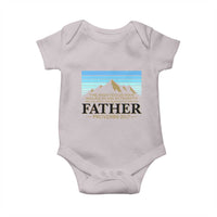 Funny Christian Father Baby Onesie The Righteous Man Walks In His Integrity Fathers Day