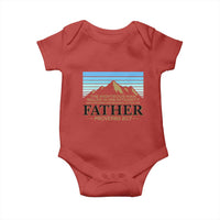 Funny Christian Father Baby Onesie The Righteous Man Walks In His Integrity Fathers Day