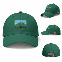 Funny Christian Father Baseball Cap The Righteous Man Walks In His Integrity Fathers Day
