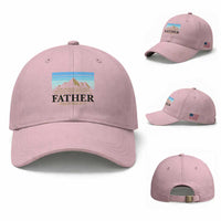 Funny Christian Father Baseball Cap The Righteous Man Walks In His Integrity Fathers Day