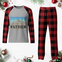 Funny Christian Father Plaid Pajama Set The Righteous Man Walks In His Integrity Fathers Day - Wonder Print Shop