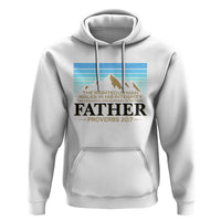 Funny Christian Father Hoodie The Righteous Man Walks In His Integrity Fathers Day