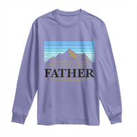 Funny Christian Father Long Sleeve Shirt The Righteous Man Walks In His Integrity Fathers Day
