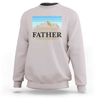 Funny Christian Father Sweatshirt The Righteous Man Walks In His Integrity Fathers Day