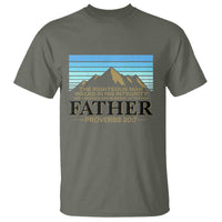Funny Christian Father T Shirt The Righteous Man Walks In His Integrity Fathers Day