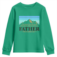 Funny Christian Father Youth Sweatshirt The Righteous Man Walks In His Integrity Fathers Day