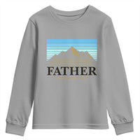 Funny Christian Father Youth Sweatshirt The Righteous Man Walks In His Integrity Fathers Day