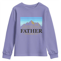 Funny Christian Father Youth Sweatshirt The Righteous Man Walks In His Integrity Fathers Day