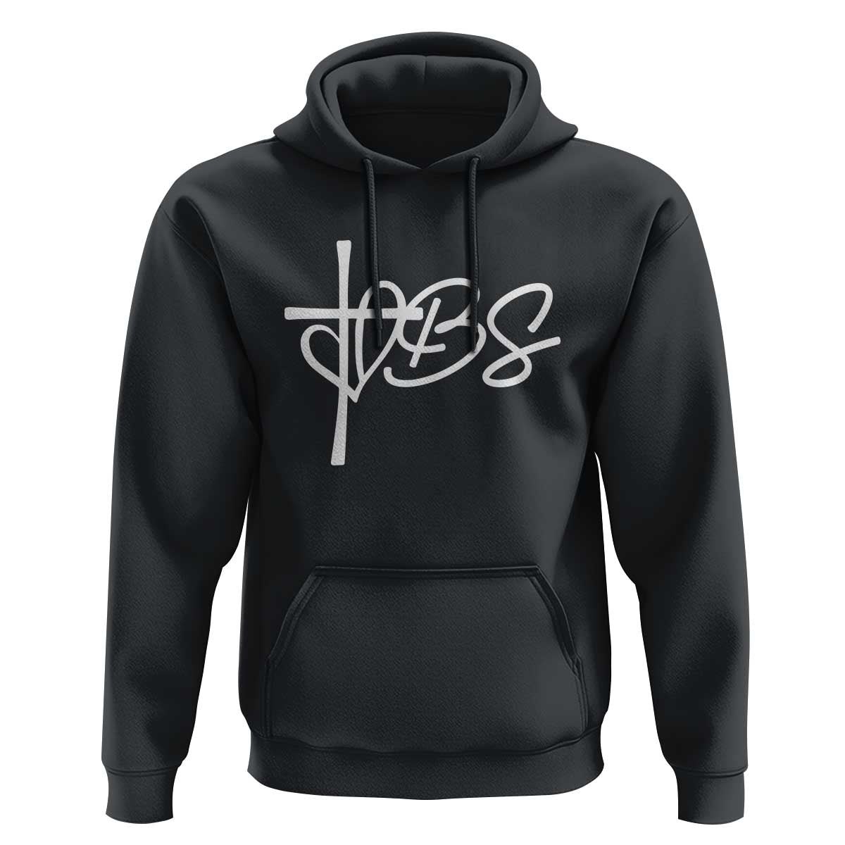 Funny VBS Vacation Bible School Hoodie Heart Cross - Wonder Print Shop