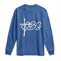 Funny VBS Vacation Bible School Long Sleeve Shirt Heart Cross - Wonder Print Shop