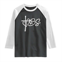 Funny VBS Vacation Bible School Raglan Shirt Heart Cross - Wonder Print Shop