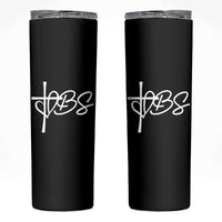 Funny VBS Vacation Bible School Skinny Tumbler Heart Cross - Wonder Print Shop