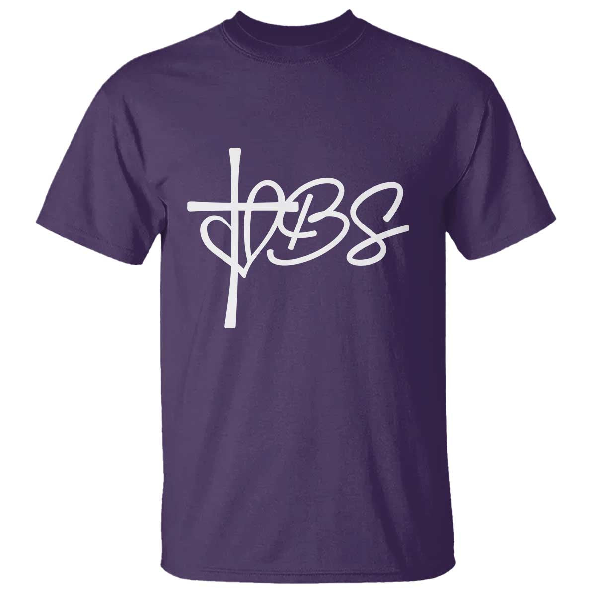 Funny VBS Vacation Bible School T Shirt Heart Cross - Wonder Print Shop
