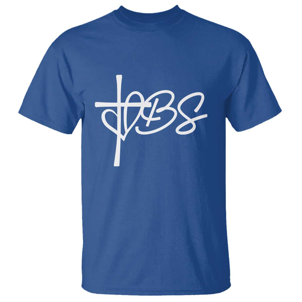 Funny VBS Vacation Bible School T Shirt Heart Cross - Wonder Print Shop