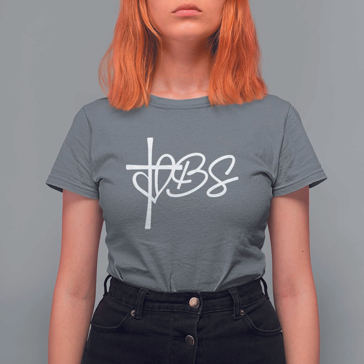 Funny VBS Vacation Bible School T Shirt For Women Heart Cross - Wonder Print Shop