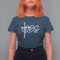 Funny VBS Vacation Bible School T Shirt For Women Heart Cross - Wonder Print Shop