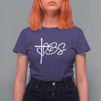 Funny VBS Vacation Bible School T Shirt For Women Heart Cross - Wonder Print Shop