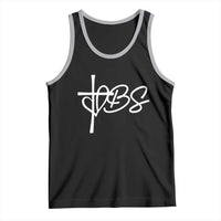 Funny VBS Vacation Bible School Tank Top Heart Cross - Wonder Print Shop