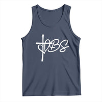 Funny VBS Vacation Bible School Tank Top Heart Cross - Wonder Print Shop