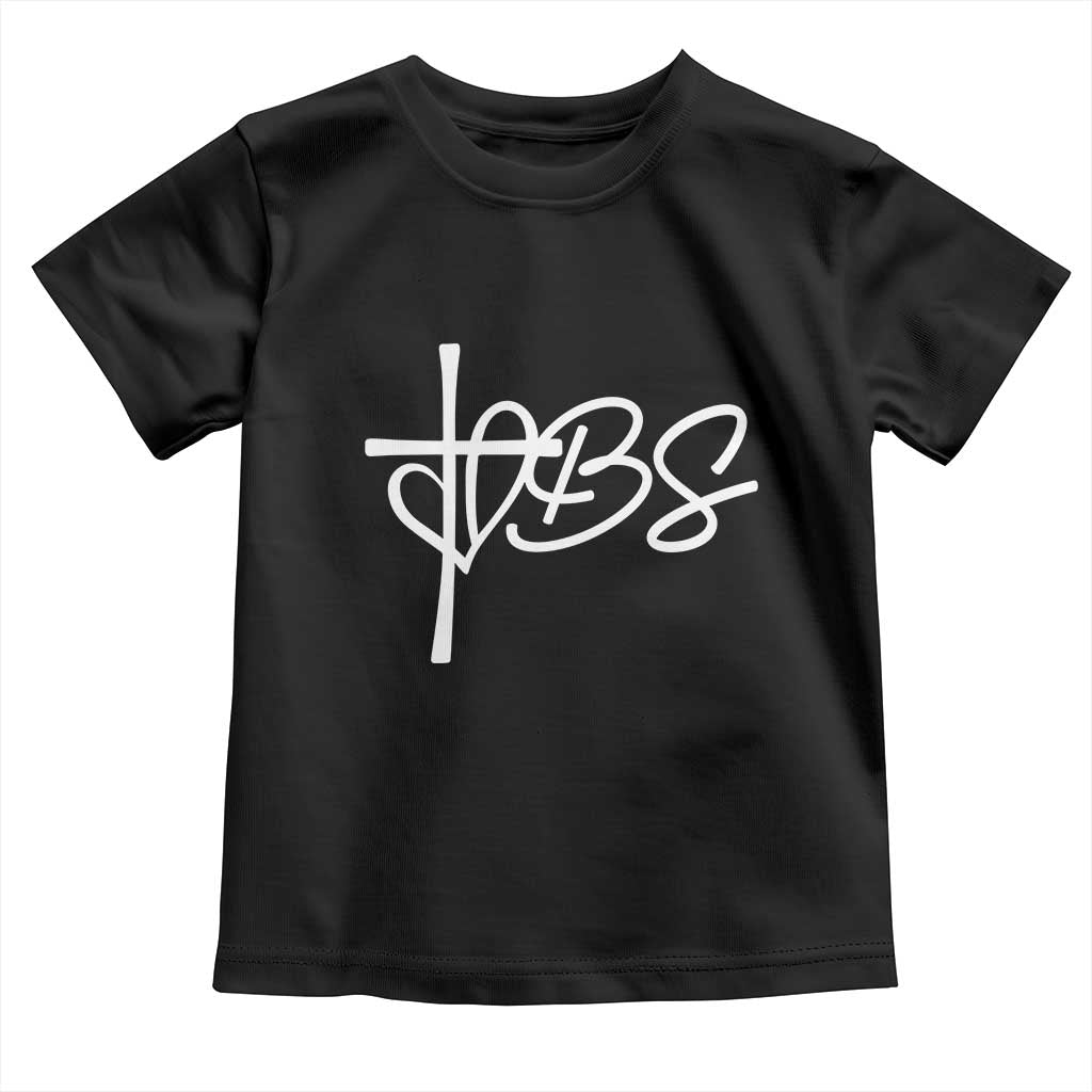 Funny VBS Vacation Bible School Toddler T Shirt Heart Cross - Wonder Print Shop