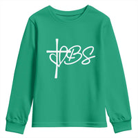 Funny VBS Vacation Bible School Youth Sweatshirt Heart Cross - Wonder Print Shop