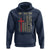 Funny One Nation Under God Hoodie 4th Of July Patriotic Christian American Flag - Wonder Print Shop