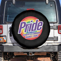 Funny Pride Removes Stubborn Orange Stains Spare Tire Cover LGBTQ Pride Month
