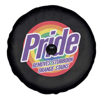 Funny Pride Removes Stubborn Orange Stains Spare Tire Cover LGBTQ Pride Month