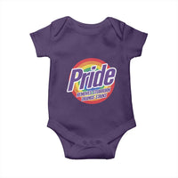 Funny Pride Removes Stubborn Orange Stains Baby Onesie LGBTQ Pride Month