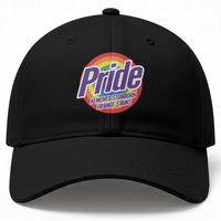 Funny Pride Removes Stubborn Orange Stains Baseball Cap LGBTQ Pride Month