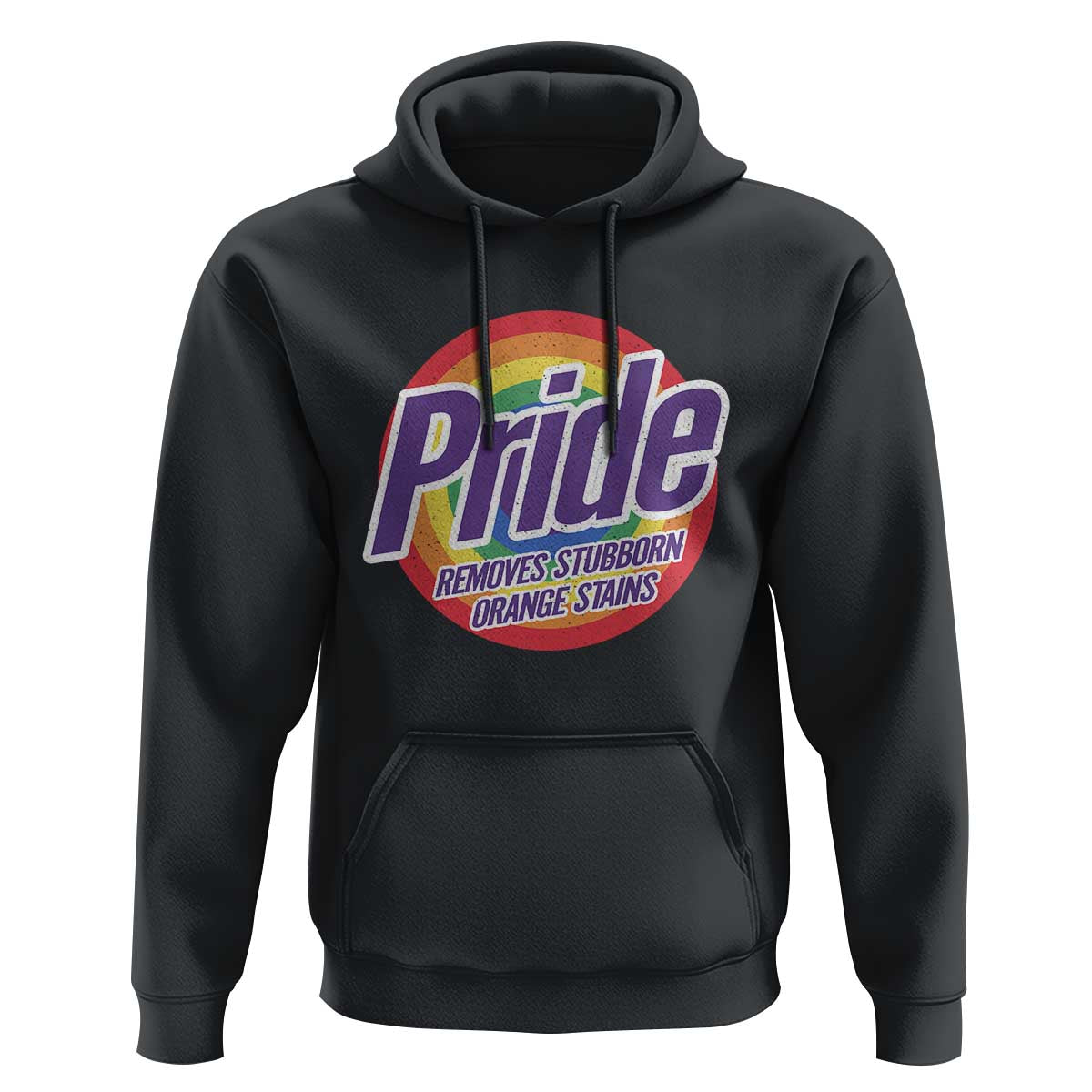 Funny Pride Removes Stubborn Orange Stains Hoodie LGBTQ Pride Month