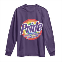 Funny Pride Removes Stubborn Orange Stains Long Sleeve Shirt LGBTQ Pride Month