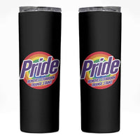Funny Pride Removes Stubborn Orange Stains Skinny Tumbler LGBTQ Pride Month