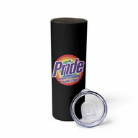 Funny Pride Removes Stubborn Orange Stains Skinny Tumbler LGBTQ Pride Month