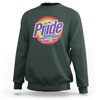 Funny Pride Removes Stubborn Orange Stains Sweatshirt LGBTQ Pride Month