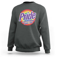 Funny Pride Removes Stubborn Orange Stains Sweatshirt LGBTQ Pride Month